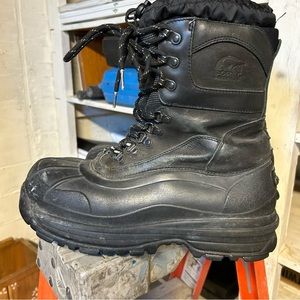 Sorel Conquest Waterproof Snow Ice Boots -40 temp
